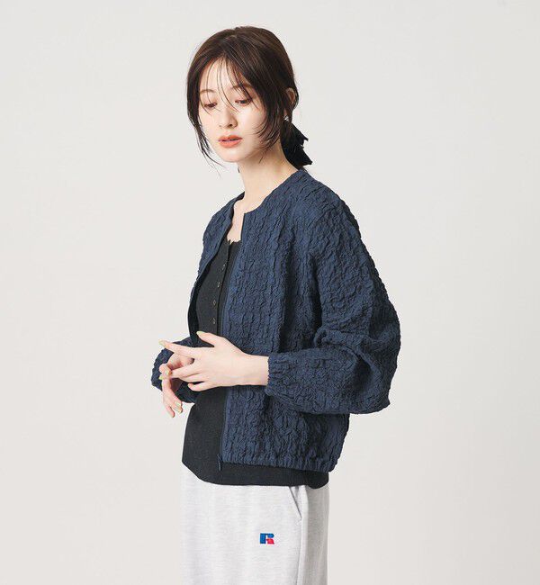 BEAUTY&YOUTH UNITED ARROWS「【WEB限定】シャーリング ジップ シャツ」|その他|