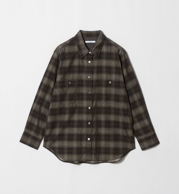 BEAUTY&YOUTH UNITED ARROWS「コットン コーデュロイ チェック シャツ」|シャツ・ブラウス|