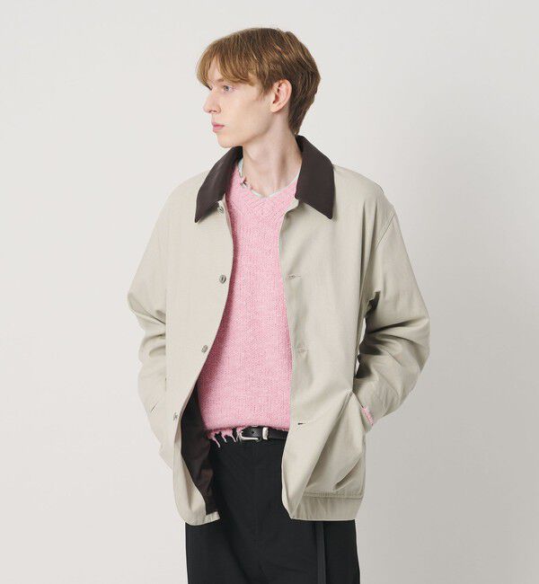 BEAUTY&YOUTH UNITED ARROWS「レザーカラー スムース ダック カバーオール」|その他|
