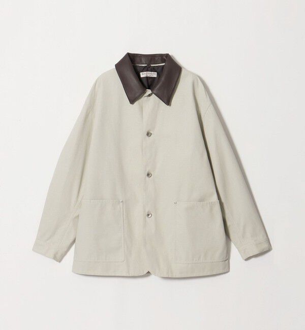 BEAUTY&YOUTH UNITED ARROWS「レザーカラー スムース ダック カバーオール」|その他|