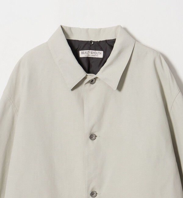 BEAUTY&YOUTH UNITED ARROWS「レザーカラー スムース ダック カバーオール」|その他|