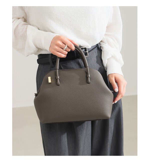 BEAMS SELECTION for WOMEN「PUNTI. / WALTZ ハンドバッグ」|トートバッグ|COFFEE