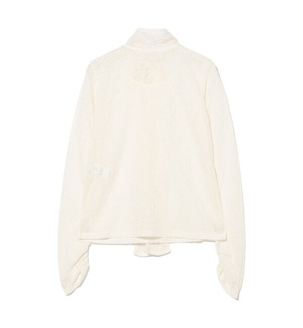 Ray BEAMS 「レース ボウカラー Tシャツ」|Tシャツ・カットソー|
