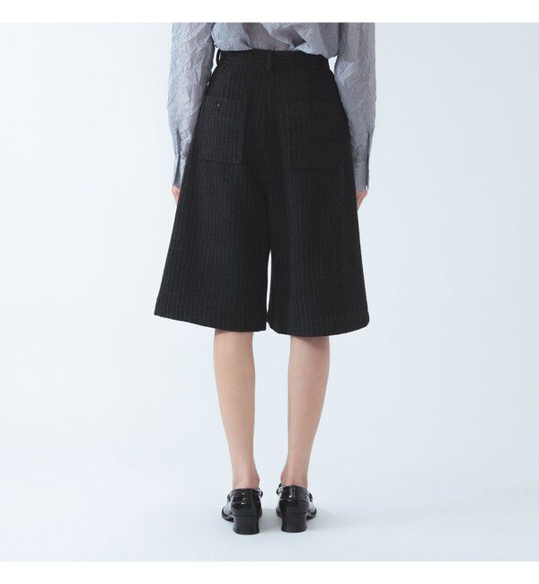 Ray BEAMS 「ストライプ ワイド ハーフ パンツ」|その他|