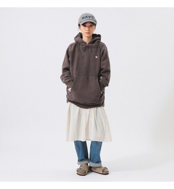 BEAMS SELECTION for WOMEN「【別注】Champion / Reverse Weave Hoodie」|スウェット・ジャージ|