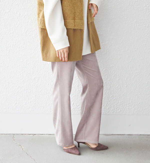 SHIPS for women「〈手洗い可能〉ストレッチ混 細 コーデュロイ スリム パンツ ◇」|その他|