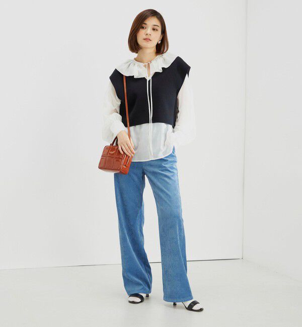 SHIPS for women「〈手洗い可能〉ストレッチ混 細 コーデュロイ スリム パンツ ◇」|その他|