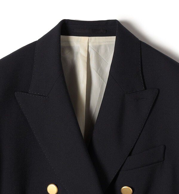 SHIPS for women「SHIPS Primary Navy Label:ダブル ブレスト ブレザー」|テーラードジャケット|