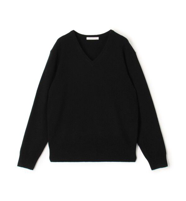 GALERIE VIE「スコットランドカシミヤ Vネックニット」|ニット・セーター|19 ブラック