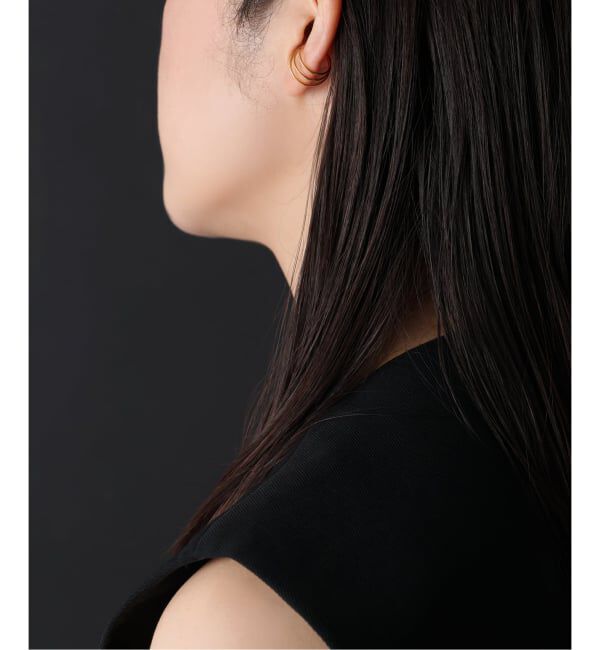 Spick and Span「《WEB限定》【SAMH by LILAS】トリプルラインイヤーカフ SVK18GP（片耳）」|イヤーカフ|