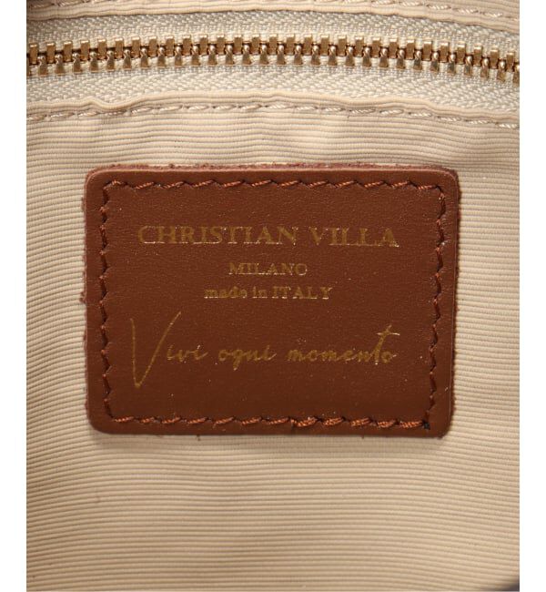  「Christian villa/ クリスチャンヴィラ  square boston」|ボストンバッグ|