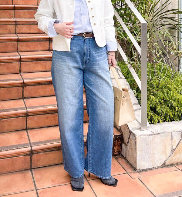 Rie Miller「【RM denim】リネン混ひも付きリラックスパンツ」|その他|
