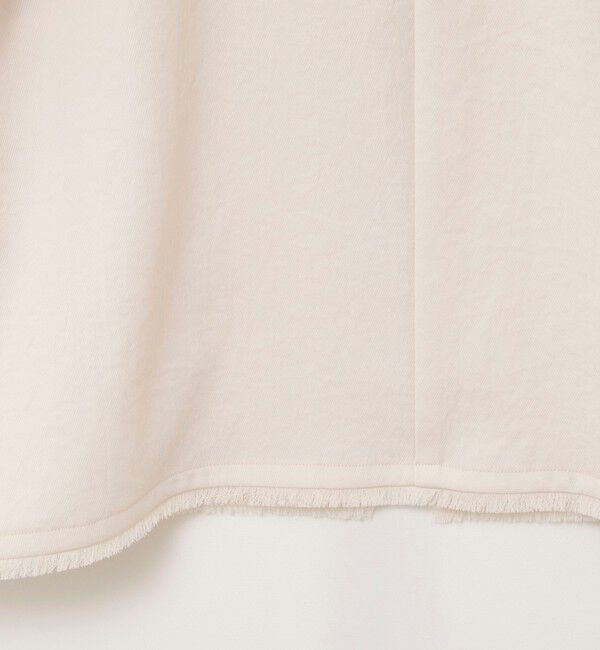 NOLLEY'S「ウォッシャブルFRINGE LIGHT JACKET」|ノーカラージャケット|