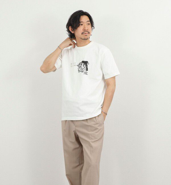 NOLLEY'S goodman「別注 ナマケモノ プリントTシャツ 26SS」|Tシャツ・カットソー|