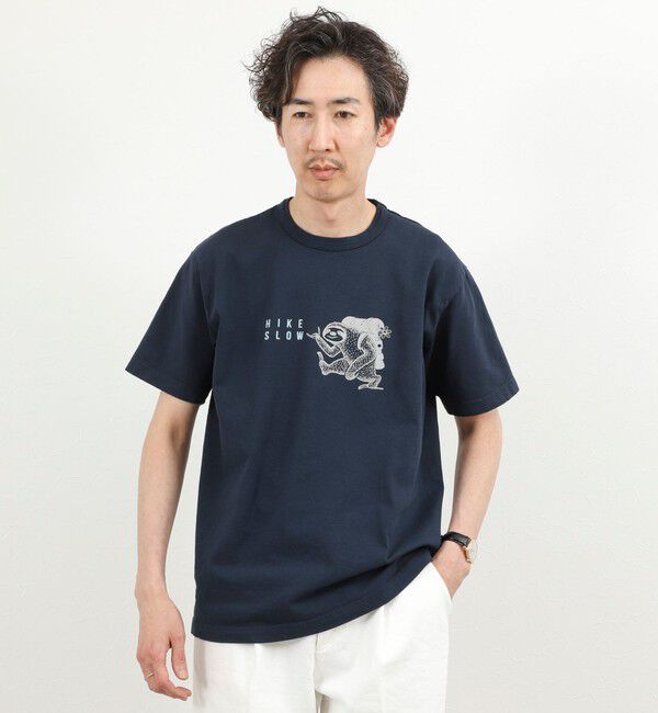 NOLLEY'S goodman「別注 ナマケモノ プリントTシャツ 26SS」|Tシャツ・カットソー|