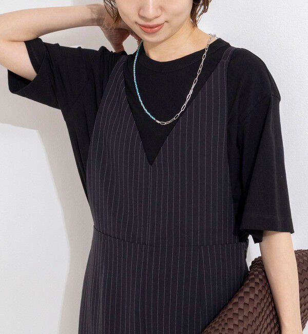 NOLLEY'S「ウォッシャブルヴィンテージＴシャツ」|Tシャツ・カットソー|ブラック
