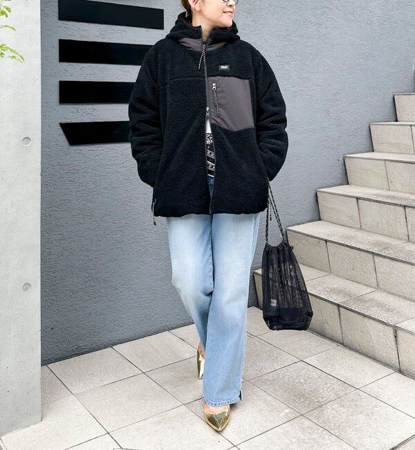 Rie Miller「《5サイズ展開》【RM denim】センタープレス裾デザインデニム」|デニム|