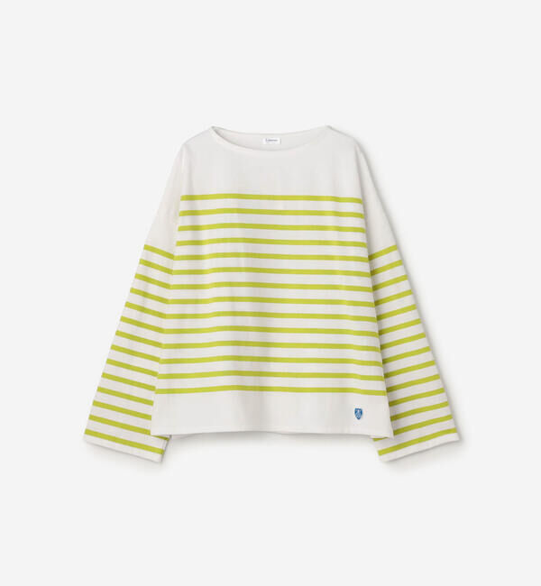 ORCIVAL「ORCIVAL | ラッセル ボートネック ワイドセーラーTシャツ WOMEN」|Tシャツ・カットソー|
