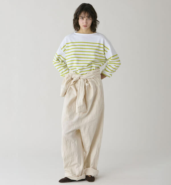 ORCIVAL「ORCIVAL | ラッセル ボートネック ワイドセーラーTシャツ WOMEN」|Tシャツ・カットソー|