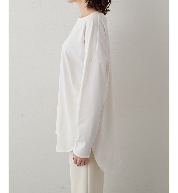  「《インナー使いにおすすめ》シャツテールカットプルオーバー」|Tシャツ・カットソー|