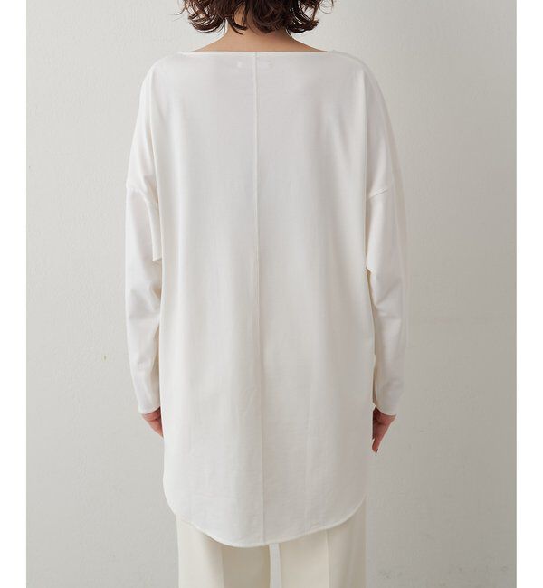  「《インナー使いにおすすめ》シャツテールカットプルオーバー」|Tシャツ・カットソー|