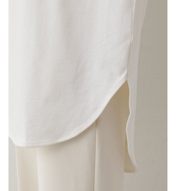  「《インナー使いにおすすめ》シャツテールカットプルオーバー」|Tシャツ・カットソー|