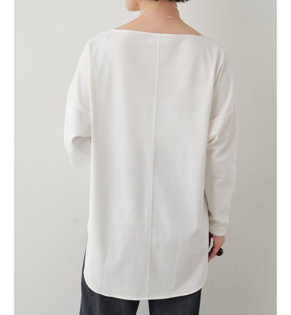 「《インナー使いにおすすめ》シャツテールカットプルオーバー」|Tシャツ・カットソー|