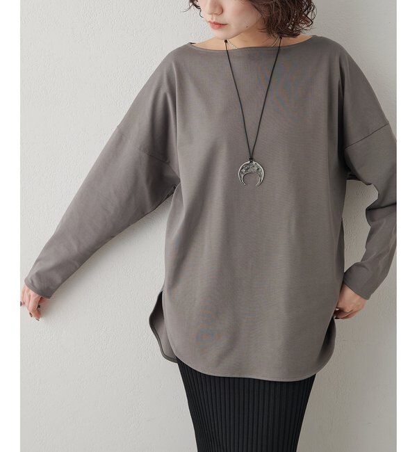 「《インナー使いにおすすめ》シャツテールカットプルオーバー」|Tシャツ・カットソー|