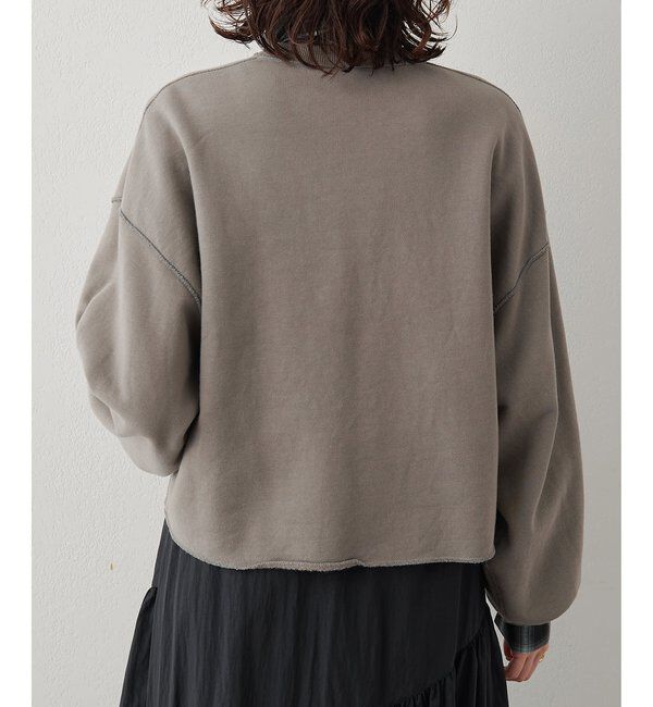  「《リバーシブルで楽しめる》2way裏毛プルオーバー」|Tシャツ・カットソー|