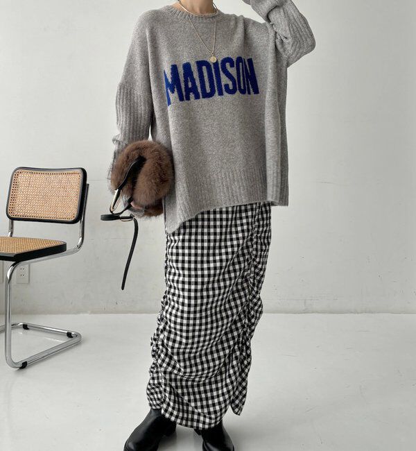  「MADISONロゴプルオーバー」|ニット・セーター|