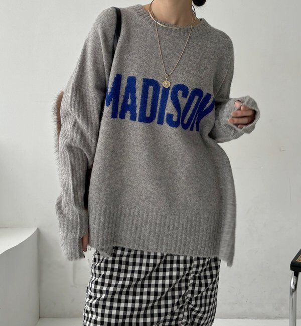  「MADISONロゴプルオーバー」|ニット・セーター|