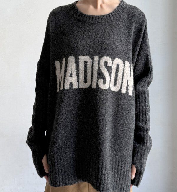  「MADISONロゴプルオーバー」|ニット・セーター|