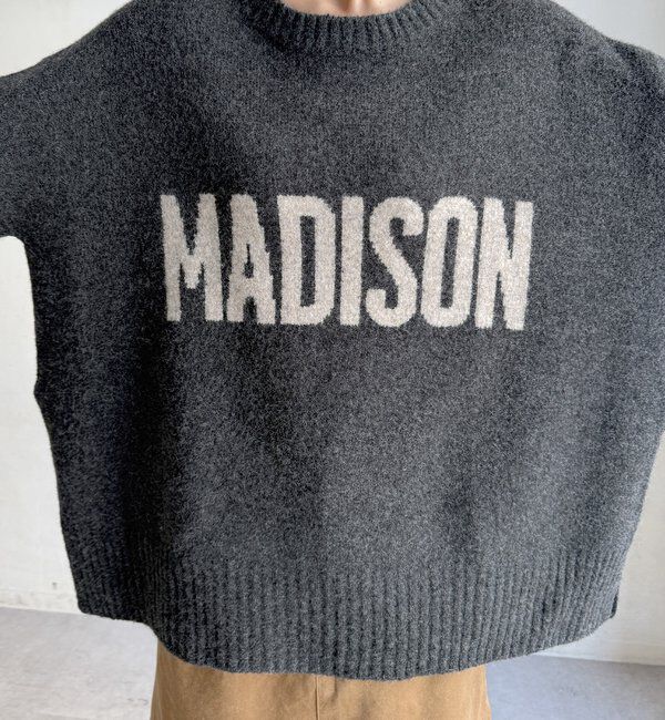  「MADISONロゴプルオーバー」|ニット・セーター|