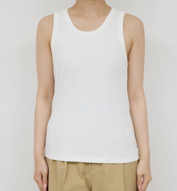  「リブタンクトップ」|Tシャツ・カットソー|