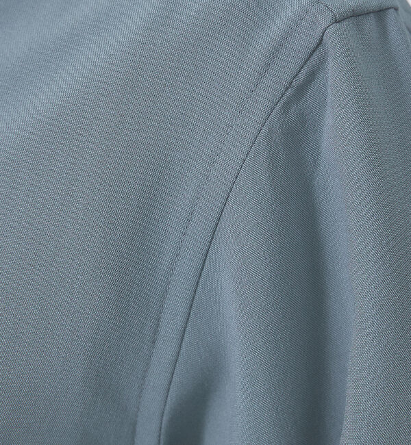 ABAHOUSE「【定番】ストレッチ ノーカラー Vネック シャツ」|シャツ・ブラウス|