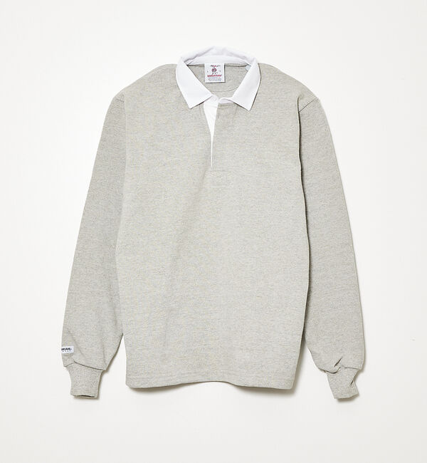 ABAHOUSE「【BARBARIAN / バーバリアン】 12oz ロングスリーブ 定番ラガー」|スウェット・ジャージ|ホワイト系その他1