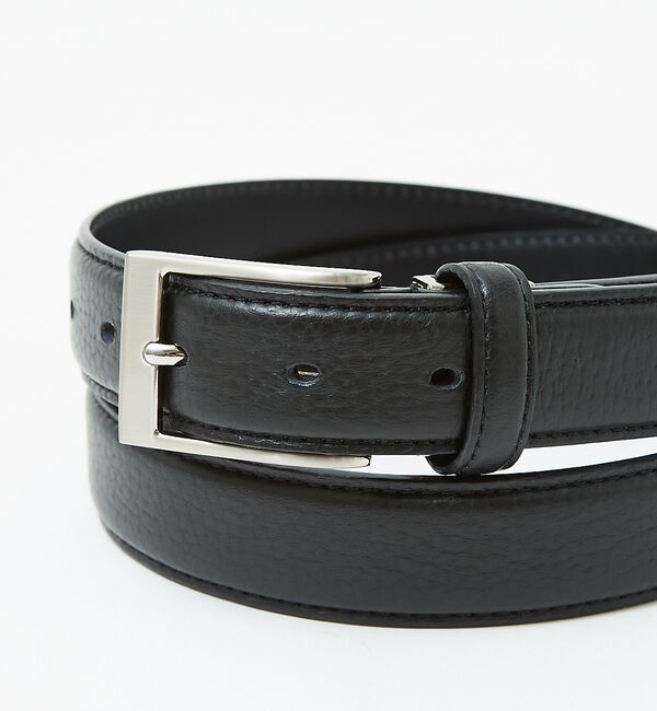 ABAHOUSE「【Made in Japan】シュリンク レザーベルト 30mm」|ベルト|