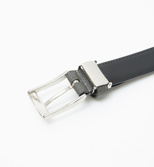 ABAHOUSE「【Made in Japan】シュリンク レザーベルト 30mm」|ベルト|