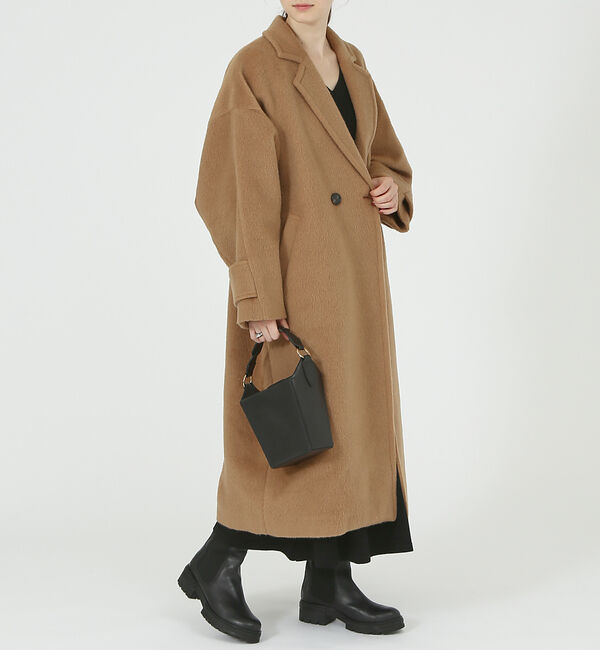 LOWELL things「【GISELe掲載】Macheri/レザーBOX型ハンドショルダーBAG」|ハンドバッグ|