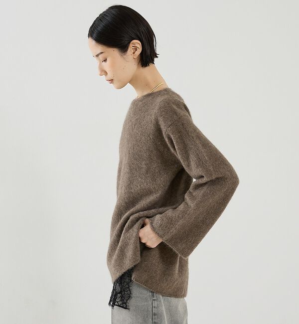 The Store by C' 「【COCUCA】ヤクミンクプルオーバー」|ニット・セーター|