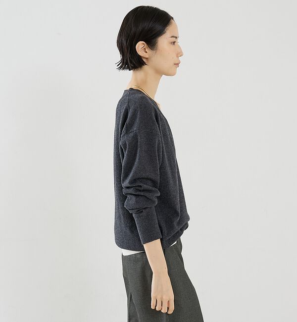 The Store by C' 「【COCUCA】エッセンシャルVネックニット」|ニット・セーター|
