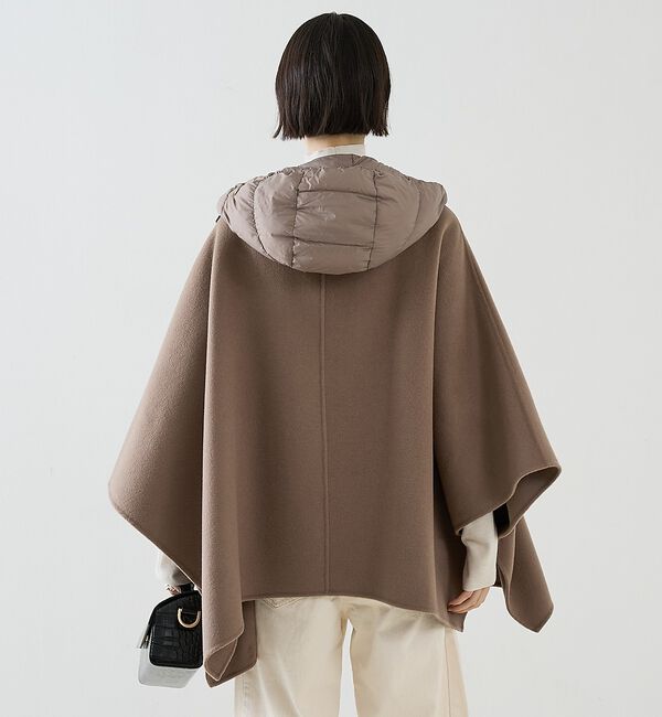 The Store by C' 「【LOU ANDREA】DOWN HOOD CAPE／ダウンフードケープ」|その他|