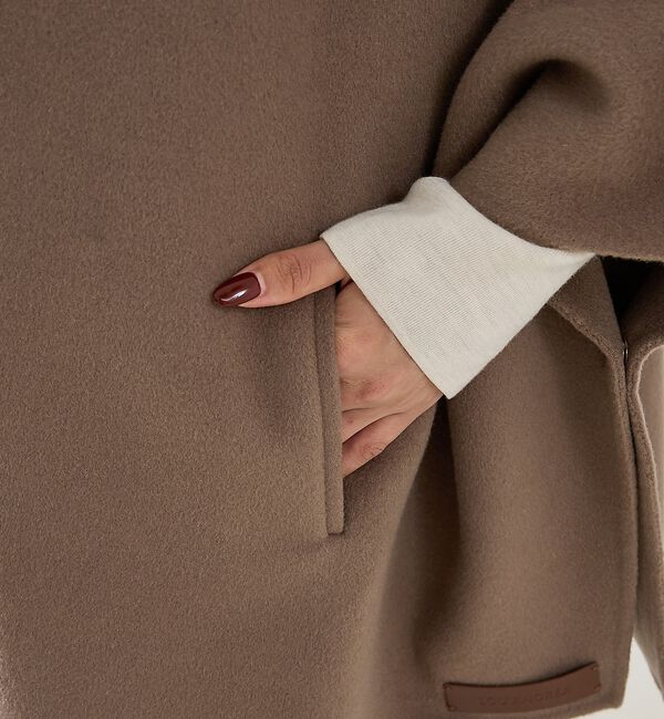 The Store by C' 「【LOU ANDREA】DOWN HOOD CAPE／ダウンフードケープ」|その他|