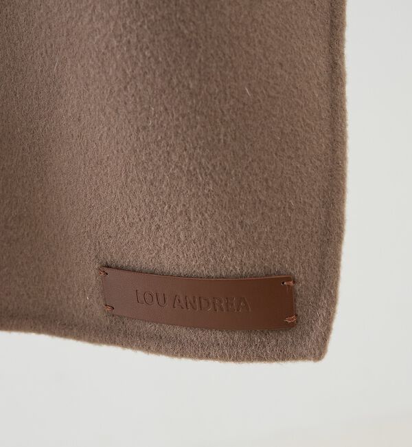 The Store by C' 「【LOU ANDREA】DOWN HOOD CAPE／ダウンフードケープ」|その他|