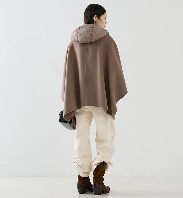 The Store by C' 「【LOU ANDREA】DOWN HOOD CAPE／ダウンフードケープ」|その他|