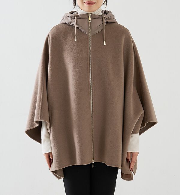 The Store by C' 「【LOU ANDREA】DOWN HOOD CAPE／ダウンフードケープ」|その他|