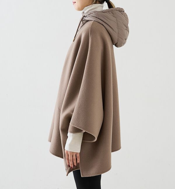The Store by C' 「【LOU ANDREA】DOWN HOOD CAPE／ダウンフードケープ」|その他|