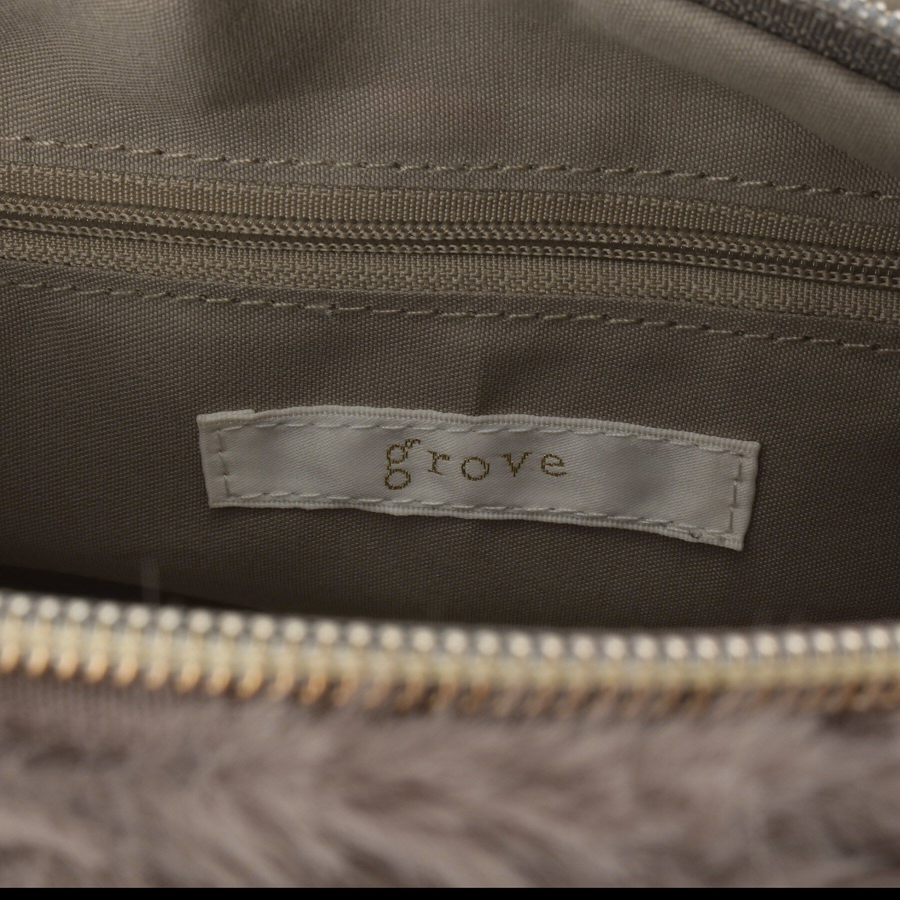 grove「フェイクファーダブルショルダー」|ショルダー・メッセンジャー|