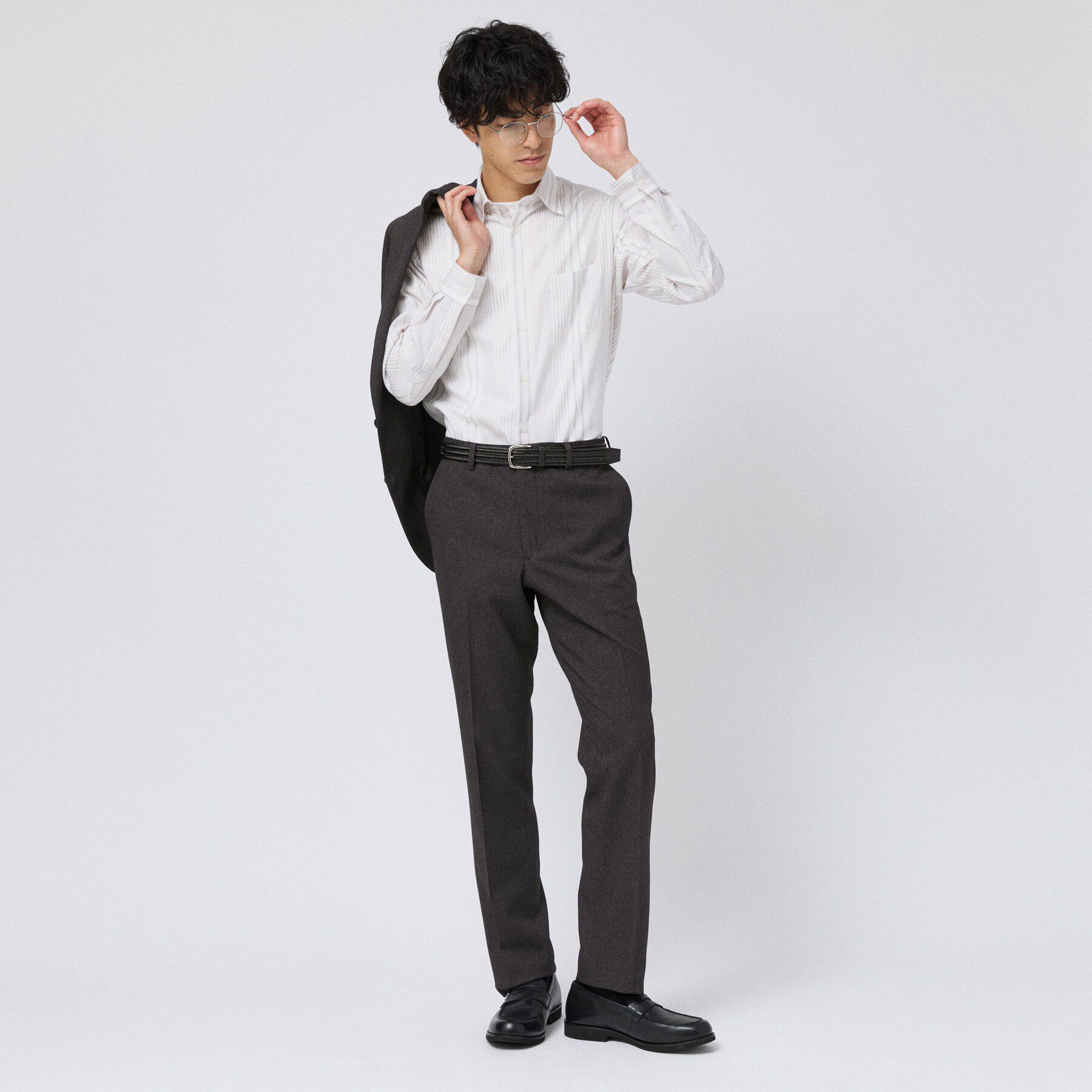 TAKEO KIKUCHI「ウールライクキャットフット パンツ」|その他|