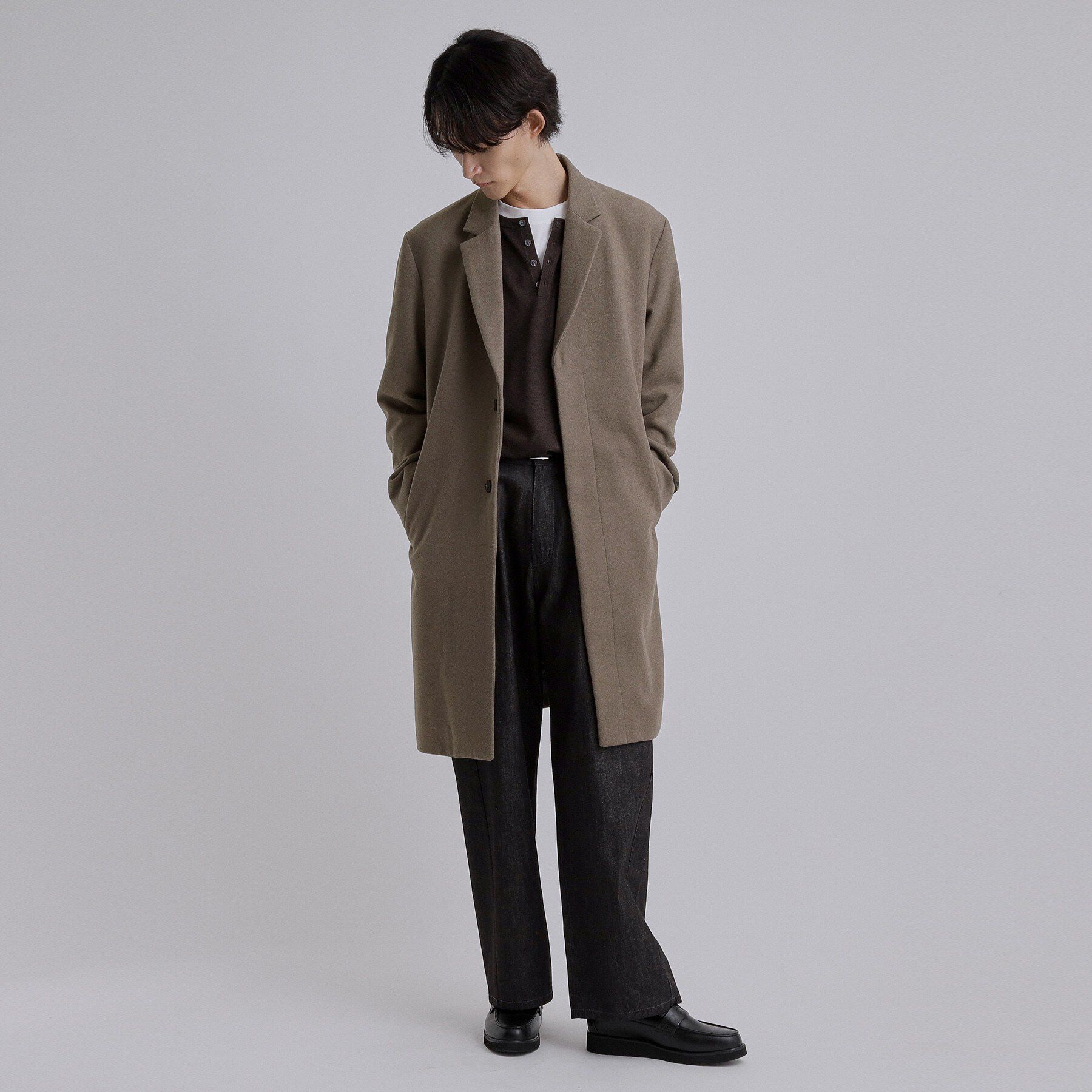tk.TAKEO KIKUCHI「シングルチェスターコート」|その他|